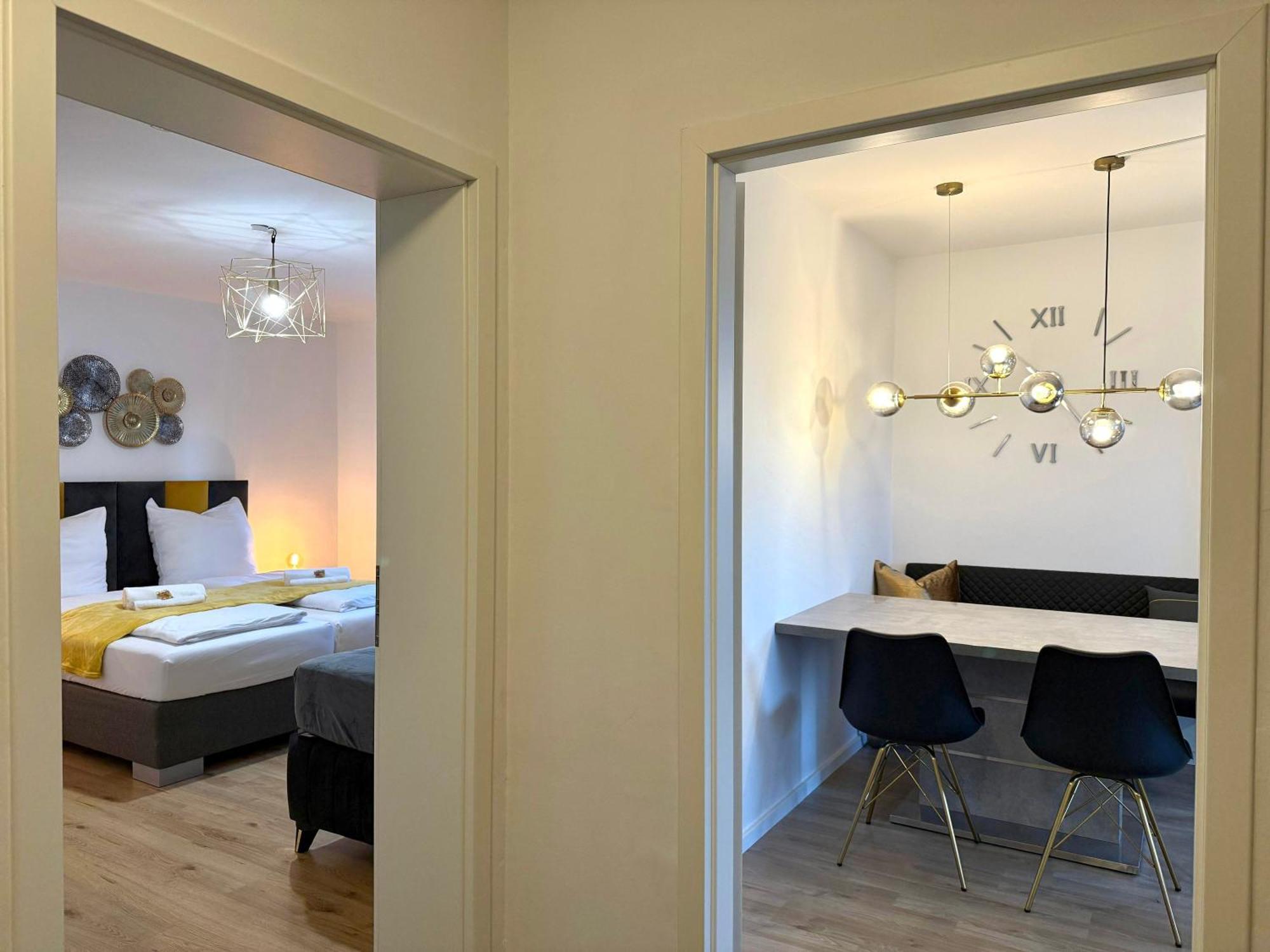 Yay - 65M2 Apartment Am Bahnhof - Smart Tv - Internet - Kaffee - Waschmaschine - Trockner 뮬도르프 외부 사진